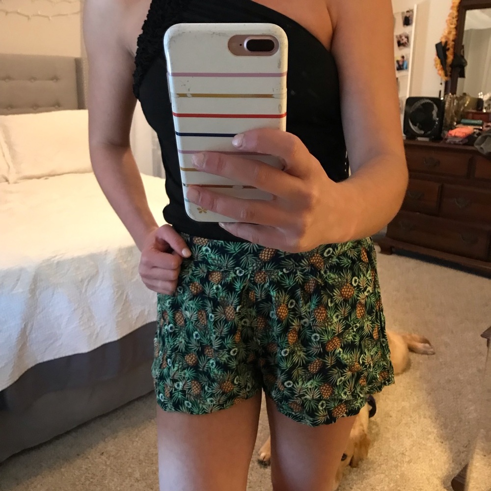 Pineapple shorts